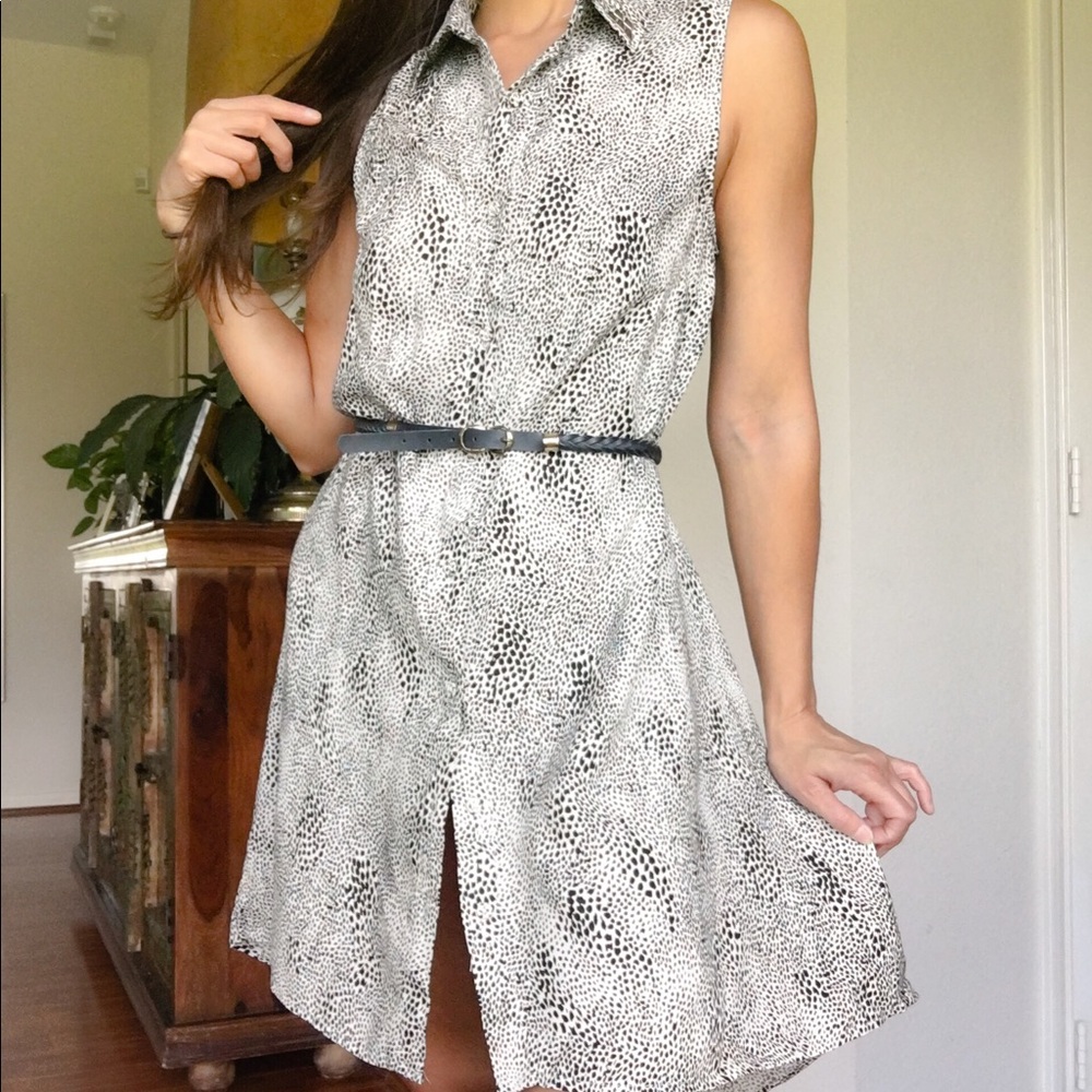 Black and white F21 summer dress.Size XS